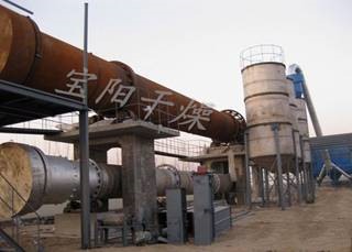 Rotary calcining kiln